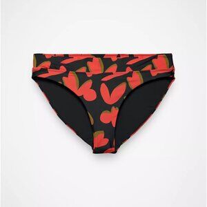 prAna Summer Wave Swim Bottom Size L | NWT | Rose Fire Indo Disco